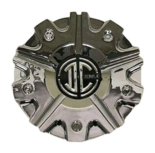 2 Crave Chrome Wheel Center Cap C108101CAP - The Center Cap Store 2 Crave Chrome Wheel Center Cap C108101CAP - The Center Cap Store