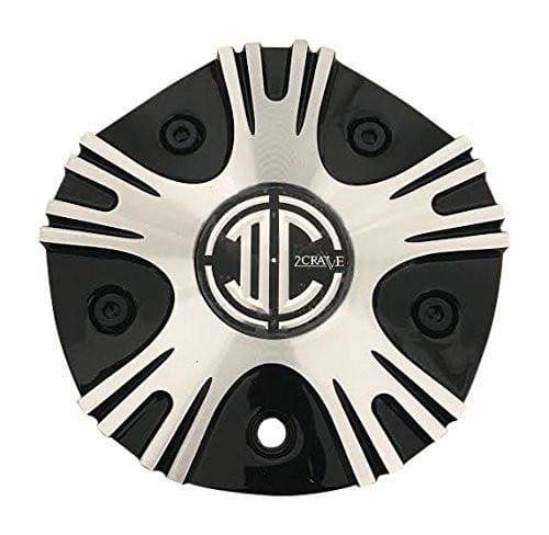 2 Crave Wheels N02-B-CAP NO2-B-CAP SL1101-02 Black and Machined Wheel Center Cap - The Center Cap Store 2 Crave Wheels N02-B-CAP NO2-B-CAP SL1101-02 Black and Machined Wheel Center Cap - The Center Cap Store