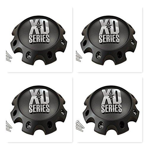 4 Pack KMC XD Series 441 796 797 798 8 Lug Matte Flat Black Short Center Cap 309B170-8H - The Center Cap Store 4 Pack KMC XD Series 441 796 797 798 8 Lug Matte Flat Black Short Center Cap 309B170-8H - The Center Cap Store