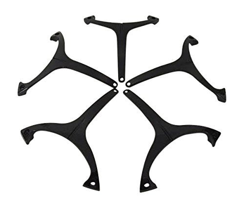 Velocity Wheels VW815 336P20 20 Inch Black Inserts Set of 5 - The Center Cap Store Velocity Wheels VW815 336P20 20 Inch Black Inserts Set of 5 - The Center Cap Store