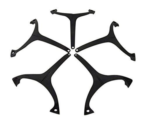 Velocity Wheels VW815 336P22 22 Inch Black Inserts Set of 5 - The Center Cap Store Velocity Wheels VW815 336P22 22 Inch Black Inserts Set of 5 - The Center Cap Store