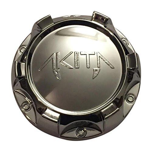 Akita Wheels 10931875F-1 Chrome Wheel Center Cap - The Center Cap Store
