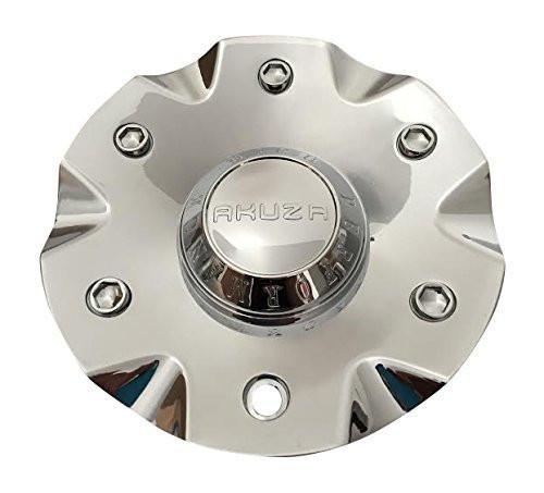 Akuza Lucuna EMR0760-CAR-CAP Chrome Wheel Center Cap - The Center Cap Store Akuza Lucuna EMR0760-CAR-CAP Chrome Wheel Center Cap - The Center Cap Store