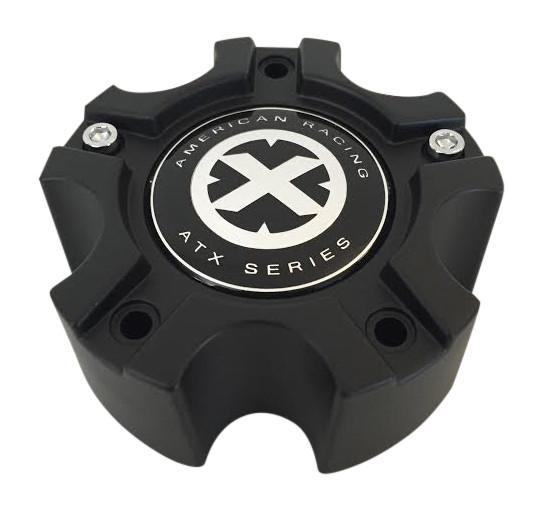 American Racing ATX 377B1275HYB001 377B127-5H Black Wheel Center Cap - The Center Cap Store American Racing ATX 377B1275HYB001 377B127-5H Black Wheel Center Cap - The Center Cap Store