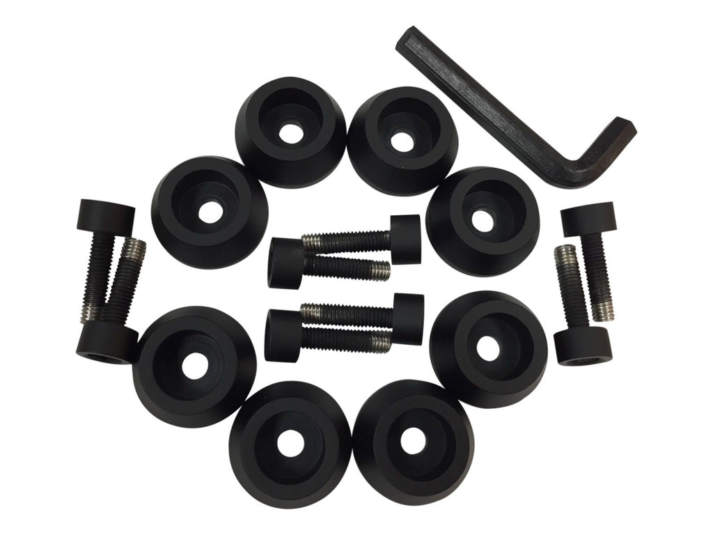 Ballistic Wheels 814 Jester Long Bolt Kit 8 Pieces Black Finish - The Center Cap Store Ballistic Wheels 814 Jester Long Bolt Kit 8 Pieces Black Finish - The Center Cap Store