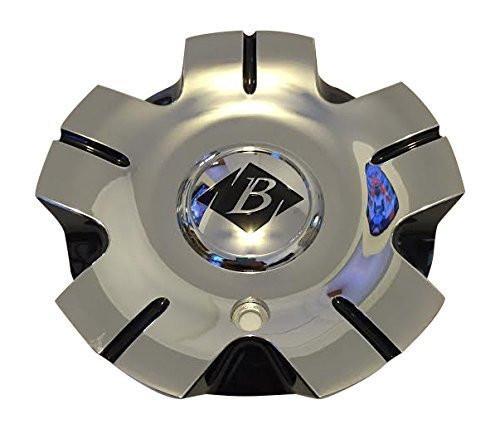 Black Ice C-VB5-C SJ907-12 Chrome and Black Center Cap - The Center Cap Store Black Ice C-VB5-C SJ907-12 Chrome and Black Center Cap - The Center Cap Store