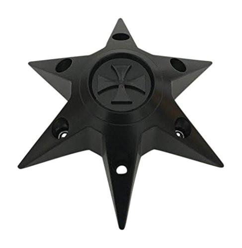 Cali Offroad Wheels C109300MB05 C-554-5 Matte Black Center Cap - The Center Cap Store Cali Offroad Wheels C109300MB05 C-554-5 Matte Black Center Cap - The Center Cap Store