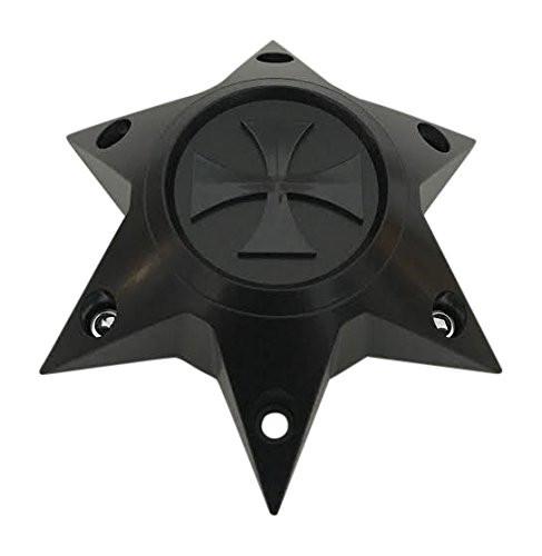 Cali Offroad Wheels C109300MB07 C-554-7 Matte Black Center Cap - The Center Cap Store Cali Offroad Wheels C109300MB07 C-554-7 Matte Black Center Cap - The Center Cap Store