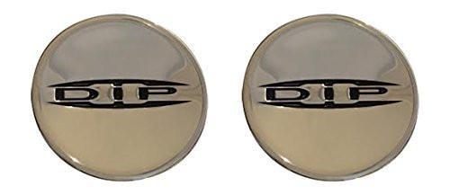 DIP Wheels Replacement Center Cap Logo Stickers 2 9/16 or 66MM 2 Pack - The Center Cap Store DIP Wheels Replacement Center Cap Logo Stickers 2 9/16 or 66MM 2 Pack - The Center Cap Store