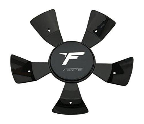 Forte Wheels C1-257 01 R0 S1050-F72 Black Wheel Center Cap - The Center Cap Store Forte Wheels C1-257 01 R0 S1050-F72 Black Wheel Center Cap - The Center Cap Store