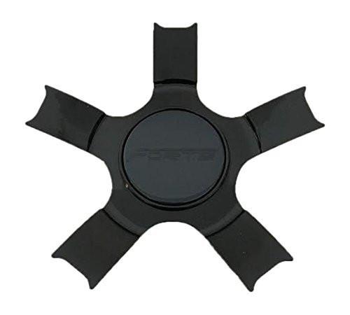 Forte Wheels S1050 F75 C1-274 01 Black Wheel Center Cap - The Center Cap Store Forte Wheels S1050 F75 C1-274 01 Black Wheel Center Cap - The Center Cap Store
