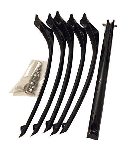Helo 866 HE866-K2295 LG1308-13 Black Wheel Inserts 22 Inch For One Wheel - The Center Cap Store Helo 866 HE866-K2295 LG1308-13 Black Wheel Inserts 22 Inch For One Wheel - The Center Cap Store