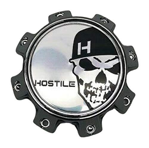 Hostile Special Edition Skull Logo Chrome Wheel Center Cap HC-8003 - The Center Cap Store Hostile Special Edition Skull Logo Chrome Wheel Center Cap HC-8003 - The Center Cap Store