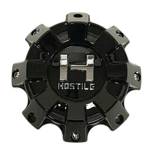 Hostile Wheels 8 Lug Gloss Black Wheel Center Cap HC-8001-B HC-8001 - The Center Cap Store Hostile Wheels 8 Lug Gloss Black Wheel Center Cap HC-8001-B HC-8001 - The Center Cap Store