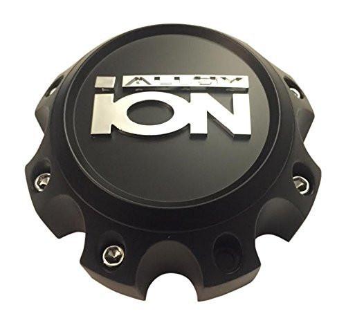 Ion Alloy C10135MB06 C-348-13 Matte Black Center Cap 8 Lug - The Center Cap Store Ion Alloy C10135MB06 C-348-13 Matte Black Center Cap 8 Lug - The Center Cap Store