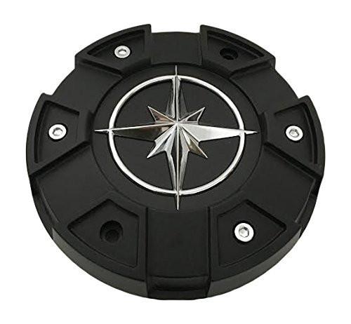 Ion Alloy Wheels C10185D 61722295F-4 Black Wheel Center Cap - The Center Cap Store Ion Alloy Wheels C10185D 61722295F-4 Black Wheel Center Cap - The Center Cap Store