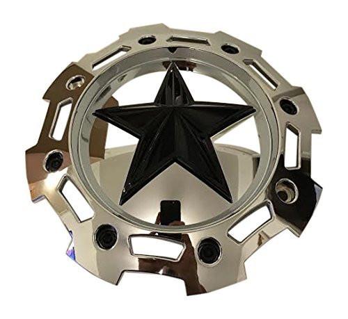 KMC XD Series Rockstar 2 SC-205CHR CAP M-955 S1403-09 Black on Chrome 5 and 6 Lug Center Cap - The Center Cap Store KMC XD Series Rockstar 2 SC-205CHR CAP M-955 S1403-09 Black on Chrome 5 and 6 Lug Center Cap - The Center Cap Store