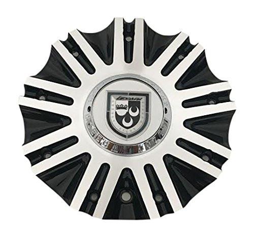 Lexani Wheels 655L01 SL1009-05 Black and Machined Wheel Center Cap - The Center Cap Store Lexani Wheels 655L01 SL1009-05 Black and Machined Wheel Center Cap - The Center Cap Store