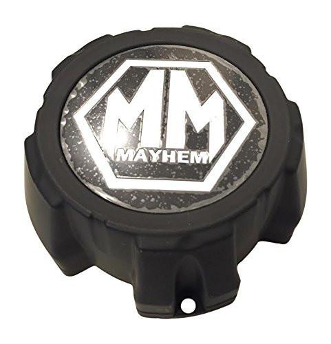 Mayhem Wheels C10802003B Matte Black Center Cap - The Center Cap Store Mayhem Wheels C10802003B Matte Black Center Cap - The Center Cap Store