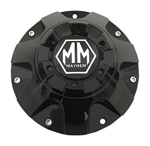Mayhem Wheels C108060B-L C709505B Gloss Black Center Cap - The Center Cap Store Mayhem Wheels C108060B-L C709505B Gloss Black Center Cap - The Center Cap Store