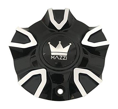 Mazzi Wheels C10366B C-459-1 Black and Machined Center Cap - The Center Cap Store Mazzi Wheels C10366B C-459-1 Black and Machined Center Cap - The Center Cap Store