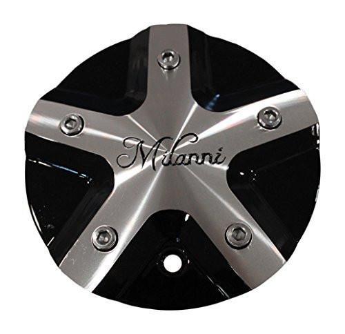 Milanni 457 Force Gloss Black Wheel Rim Center Cap C457MF-CAP - The Center Cap Store Milanni 457 Force Gloss Black Wheel Rim Center Cap C457MF-CAP - The Center Cap Store