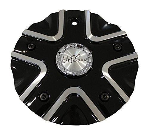 Milanni 458 Phoenix Black Machine Silver Wheel Rim Center Cap C-458B-UP 28" WHEELS ONLY - The Center Cap Store Milanni 458 Phoenix Black Machine Silver Wheel Rim Center Cap C-458B-UP 28" WHEELS ONLY - The Center Cap Store