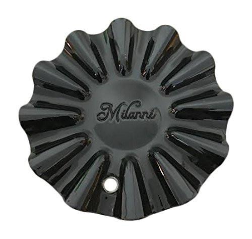 Milanni Wheels Baron Gloss Black Center Cap - The Center Cap Store Milanni Wheels Baron Gloss Black Center Cap - The Center Cap Store