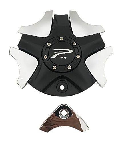 Platinum Wheels 89-9416 724C12 S1103-05 Black and Chrome Center Cap - The Center Cap Store Platinum Wheels 89-9416 724C12 S1103-05 Black and Chrome Center Cap - The Center Cap Store