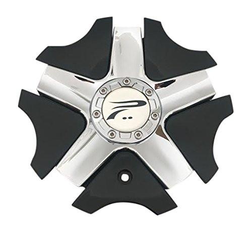 Platinum Wheels A89-9415B 57462090F-2 Chrome and Black Wheel Center Cap - The Center Cap Store Platinum Wheels A89-9415B 57462090F-2 Chrome and Black Wheel Center Cap - The Center Cap Store