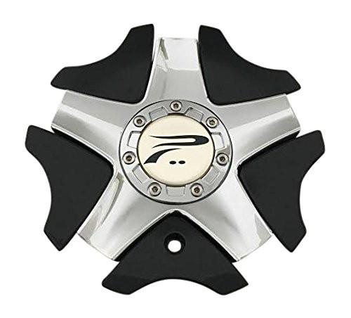 Platinum Wheels A89-9416C 57462085F-1 Chrome and Black Wheel Center Cap - The Center Cap Store Platinum Wheels A89-9416C 57462085F-1 Chrome and Black Wheel Center Cap - The Center Cap Store