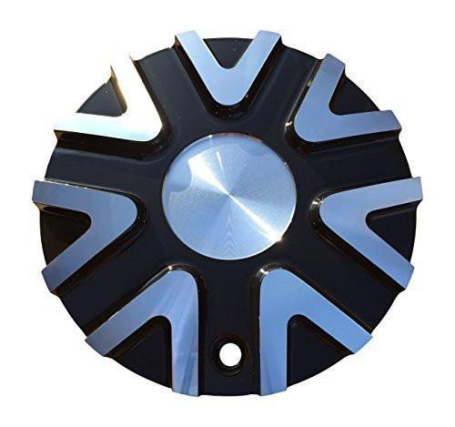 Polo Wheels T981-2285-AL Black and Machine Center Cap - The Center Cap Store Polo Wheels T981-2285-AL Black and Machine Center Cap - The Center Cap Store