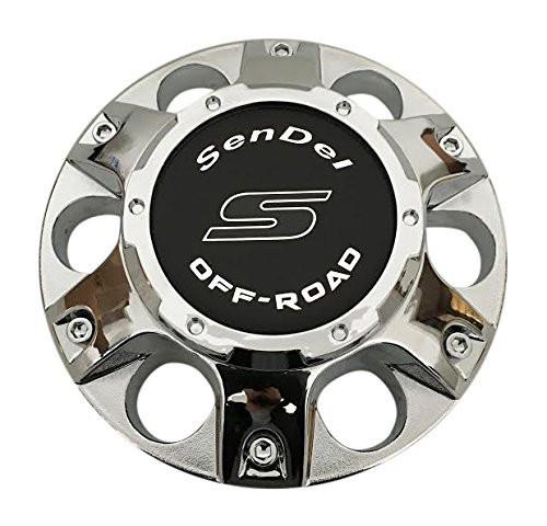 Sendel Offroad Wheels 62912090F-1 S1050-S36-6LG-MATTE Chrome Wheel Center Cap - The Center Cap Store Sendel Offroad Wheels 62912090F-1 S1050-S36-6LG-MATTE Chrome Wheel Center Cap - The Center Cap Store