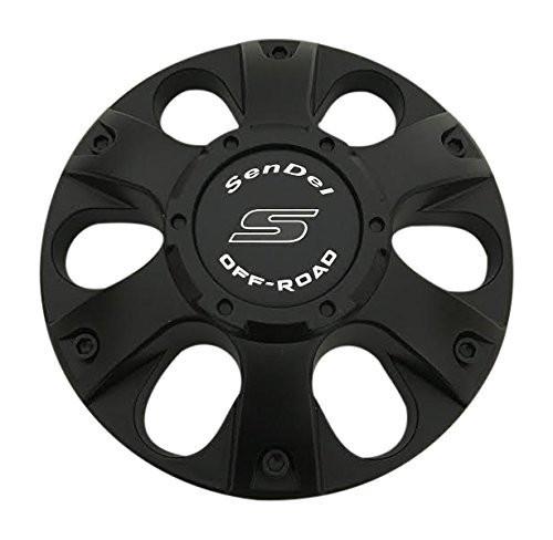 Sendel Offroad Wheels 62912090F-3 S1050-S36-6-MATTE Black Wheel Center Cap - The Center Cap Store Sendel Offroad Wheels 62912090F-3 S1050-S36-6-MATTE Black Wheel Center Cap - The Center Cap Store