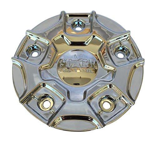 Starr Alloy Wheels C-390 LG0910-34 Chrome Wheel Center Cap - The Center Cap Store Starr Alloy Wheels C-390 LG0910-34 Chrome Wheel Center Cap - The Center Cap Store