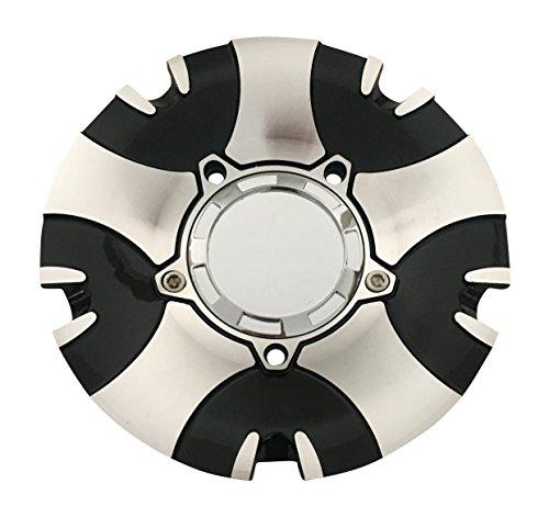 Status Wheels C1039-1S811 USED No Logo Black and Machined Center Cap - The Center Cap Store Status Wheels C1039-1S811 USED No Logo Black and Machined Center Cap - The Center Cap Store