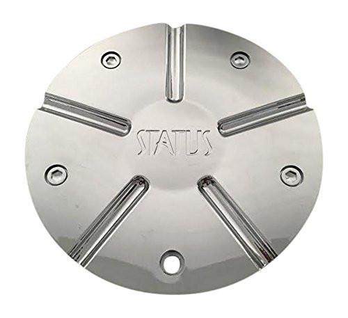 Status Wheels C404-2 Chrome Wheel Center Cap - The Center Cap Store Status Wheels C404-2 Chrome Wheel Center Cap - The Center Cap Store