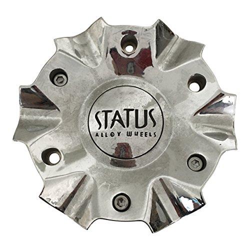 Status Wheels C6055-1-CAP-S807 USED Chrome Wheel Center Cap - The Center Cap Store Status Wheels C6055-1-CAP-S807 USED Chrome Wheel Center Cap - The Center Cap Store