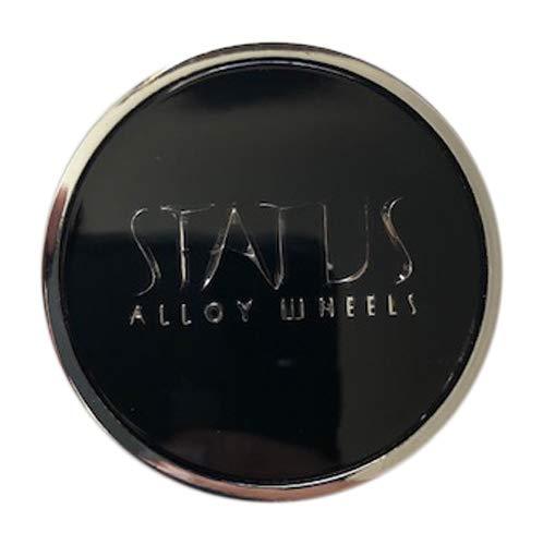 Status Wheels Knight S817 C84105-CAP SNIGHTLCB Black Center Cap - The Center Cap Store Status Wheels Knight S817 C84105-CAP SNIGHTLCB Black Center Cap - The Center Cap Store