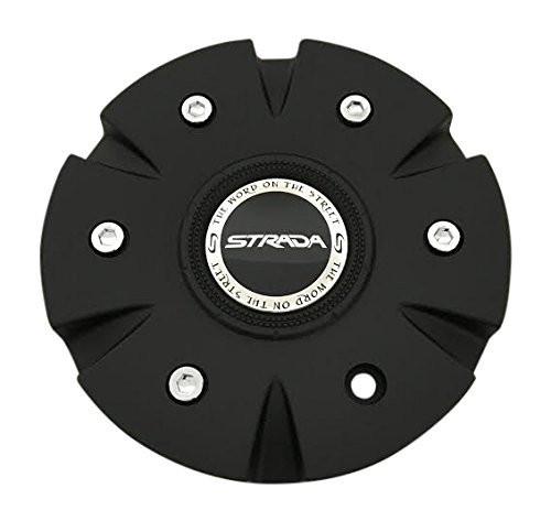 Strada Denaro 61702295F-1 Matte Black Wheel Center Cap - The Center Cap Store Strada Denaro 61702295F-1 Matte Black Wheel Center Cap - The Center Cap Store