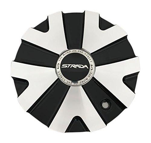 Strada Primo PD-CAPSX-AL-P5193 Black and Machined Wheels - The Center Cap Store Strada Primo PD-CAPSX-AL-P5193 Black and Machined Wheels - The Center Cap Store