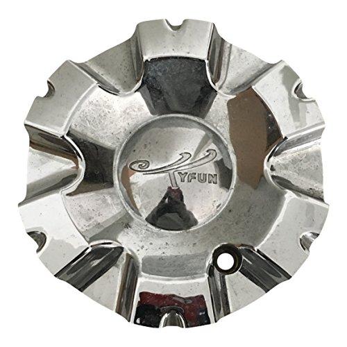 Tyfun Wheels TJ05137 USED Chrome Wheel Center Cap - The Center Cap Store Tyfun Wheels TJ05137 USED Chrome Wheel Center Cap - The Center Cap Store