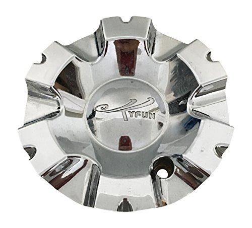 Tyfun Wheels TW01603-CAP USED Chrome Wheel Center Cap - The Center Cap Store Tyfun Wheels TW01603-CAP USED Chrome Wheel Center Cap - The Center Cap Store