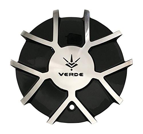 Verde Wheels C-V30 BM Black and Machined Center Cap - The Center Cap Store Verde Wheels C-V30 BM Black and Machined Center Cap - The Center Cap Store