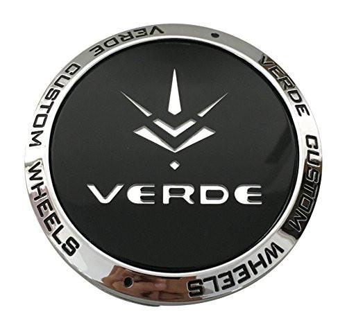 Verde Wheels C052-1 Chrome and Black Wheel Center Cap - The Center Cap Store Verde Wheels C052-1 Chrome and Black Wheel Center Cap - The Center Cap Store