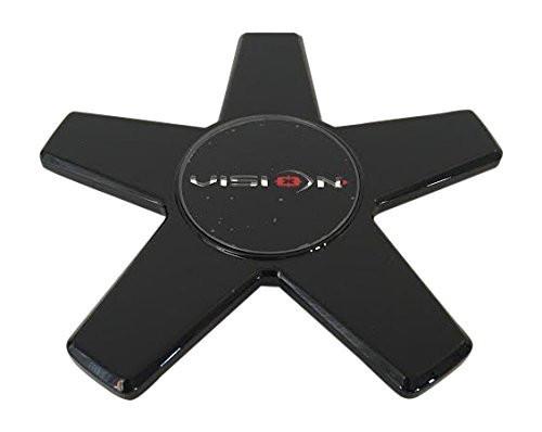 Vision 466 Conduit C466GB LG1408-08 Black Wheel Center Cap - The Center Cap Store Vision 466 Conduit C466GB LG1408-08 Black Wheel Center Cap - The Center Cap Store