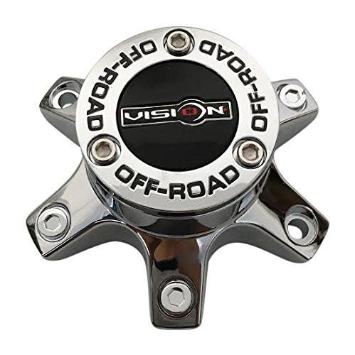 Vision Offroad Wheels C615201 LG1112-96 C394PL-65ECN Chrome Wheel Center Cap - The Center Cap Store Vision Offroad Wheels C615201 LG1112-96 C394PL-65ECN Chrome Wheel Center Cap - The Center Cap Store