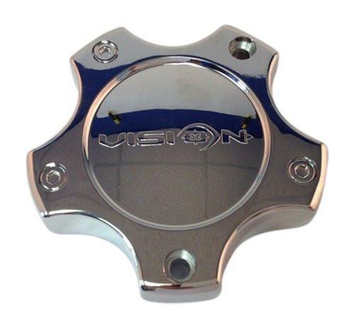 Vision Warrior 375 C375-5C Chrome Wheel Center Cap - The Center Cap Store Vision Warrior 375 C375-5C Chrome Wheel Center Cap - The Center Cap Store