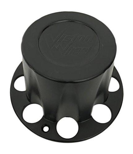 Vision Wheels 081-B Matte Black Center Cap - The Center Cap Store Vision Wheels 081-B Matte Black Center Cap - The Center Cap Store
