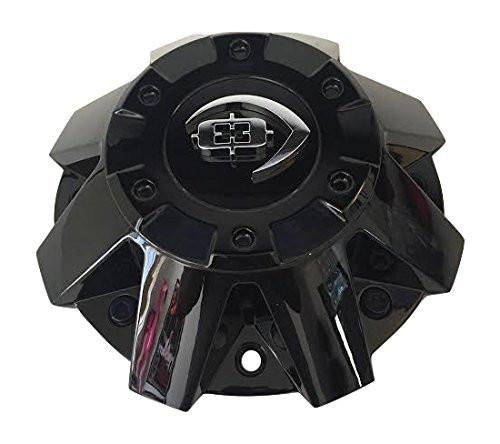 Vision Wheels 420 C420GB-8 Gloss Black Center Cap - The Center Cap Store Vision Wheels 420 C420GB-8 Gloss Black Center Cap - The Center Cap Store